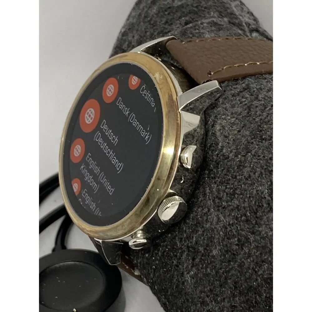 Fossil Gen 4 Authentic Digital Dial Smart Watch Custom Band FTW6016 BA315